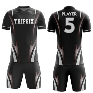 Ensemble d'uniformes de volley-ball légers, jersey et short respirants pour l'entraînement et les matchs en salle - Product Image 6