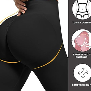 Women's Fitness Training Leggings <b>High</b> Waist Scrunch Butt Yoga <b>Running</b> Gym Sportswear Activewear - Product Image 5