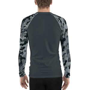 Proveedor Directo de Fábrica, Rashguard de MMA para Hombre, Personalizado, Anti-UV, Manga Larga, Poliéster/Nailon - Product Image 1