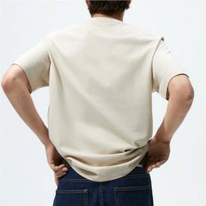 T-shirts en gros, t-shirts unis vierges, impression sérigraphique personnalisée, logo numérique, t-shirts en polyester et coton de marque, tailles plus - Product Image 6