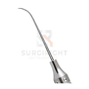 Elevador dental quirúrgico de tala media de acero inoxidable, instrumento con certificación CE Clase I SI-OIS-0001 Blush Surgical Manual - Product Image 4