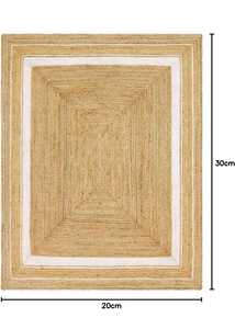 Tapis économiques en jute 100% pour chambre et salon - Product Image 2