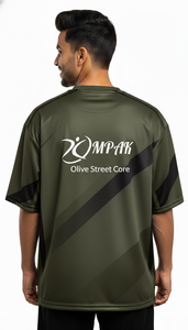 เสื้อยืดโอเวอร์ไซส์แบบซับลิเมชั่นสำหรับผู้ชาย - เสื้อผ้าสตรีทแวร์แฟชั่นลำลอง ระบายอากาศได้ดี แห้งเร็ว ผลิตจากผ้าโพลีเอสเตอร์/คอตตอน - Product Image 4
