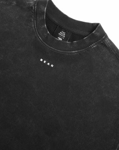 Camiseta Oversize de Algodón para Hombre con Hombros Caídos, Manga Corta, Estampado Tonal, Estilo Urbano, Gráfico, Holgada - Product Image 2
