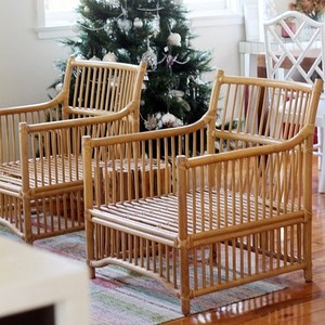 Muebles de Bambú al por Mayor, Decoración para el Hogar, Sillas de Comedor de Bambú, Silla Plegable de Bambú para Playa o Resort, Hecho en Vietnam - Product Image 1