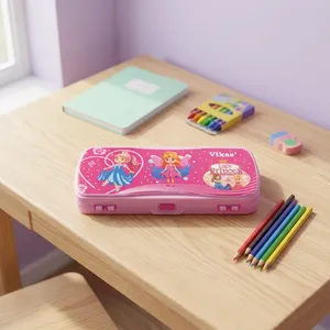 Estuche para Lápices Vikas MAXO de la Mejor Calidad, Organizador de Papelería Premium para Niños y Estudiantes Escolares con Gran Capacidad y Resistencia, en Venta - Product Image 1