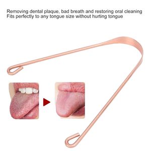 100% Pure Copper Tongue <b>Scraper</b> for Adults Natural Tongue Cleaner with Firm Grip and Travel Case Available In Bulk Quantity - Product Image 6
