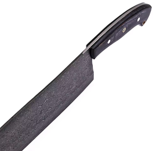 Couteau de cuisine robuste 2026 LEGACY BLADES en acier Damas forgé à la main, manche en bois, ambidextre, compatible lave-vaisselle - Product Image 3