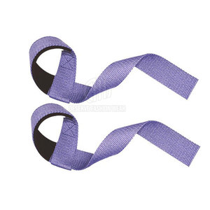 Correas de muñeca antideslizantes para peso muerto con diseño de logotipo personalizado, para uso en entrenamiento de gimnasio, para hombres y mujeres - Product Image 5