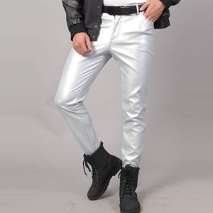 Pantalones de Cuero Premium para Hombre SMART SHINE ENTERPRISES, Cómodos, Duraderos, Corte Regular, Secado Rápido, Transpirables, Casuales y a la Moda - Product Image 2