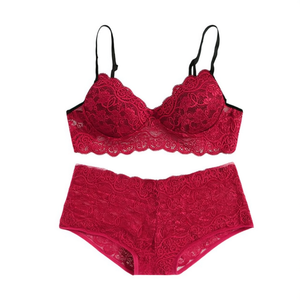 High Quality Eco-Friendly Women's Embroidered 80D Bra Brief <b>Sets</b> Logo Pattern Bulk Production Price Direct Bangladeshi Suppliers - Product Image 3