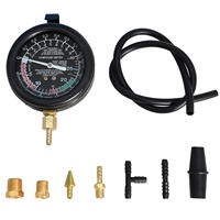 Testeur de pression de vide du moteur HTL TU-1, testeur de pression de vide de la pompe à carburant, testeur de pression de soupape de carburateur, kit de jauge de pression