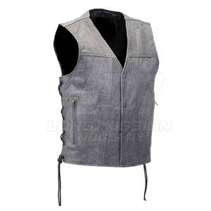 Chaleco de Cuero de Nuevo Diseño, Estilo Exclusivo, Recién Llegado, Hecho en Pakistán - Product Image 4