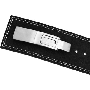 High Quality Cheap Price Trending Top Genuine Leather Adjustable Weight Lifting Lever <b>Belt</b> for Powerlifting - Product Image 3