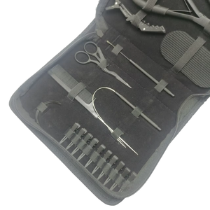 Hair <b>Extension</b> Micro <b>Bead</b> Tool Kit with Pliers Needles Hook Loop Scissors Professional Salon Hair Installation Tools Set - Product Image 4