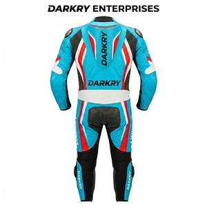 Traje de Cuero Personalizado para Motociclismo al por Mayor, Equipo de Motociclismo OEM, Ropa de Pista de Cuero Perforado, Proveedor B2B - Product Image 3