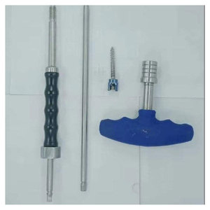 Spine <b>Screw</b> <b>Set</b> with 10 Pedicle <b>Screws</b> Including 2 Rods and Spine <b>Screw</b> Driver High Quality Orthopedic Spinal Implant System - Product Image 1