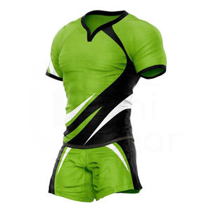 Uniformes de Rugby Unisex de Alta Calidad, Transpirables, de Secado Rápido, que Absorben la Humedad, 100% Poliéster, Pantalones Cortos y Camisetas, Más Vendidos en 2025 - Product Image 4