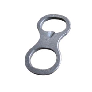 Abridor de botellas de hierro forjado a mano con diseño moderno y elegante, con acabado recubierto, para botellas de vino, ideal para decoración de fiestas y eventos. - Product Image 4