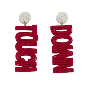 Pendientes Pintados a Mano y Bordados, Pendientes Personalizados con Múltiples Cuentas, Joyería Festiva para Mujer al Mejor Precio, Pendientes con Cuentas - Product Image 2