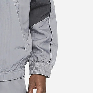 New Arrival Men's Winter Training Half Zip <b>Wind</b> <b>Breaker</b> Pullover Color-Block Nylon Windbreaker Sweat Suits Customized OEM - Product Image 2