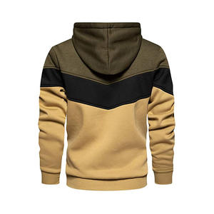Sudaderas Deportivas para Hombre, 80% Algodón, 20% Poliéster, 350 GSM, Talla Americana, Bloques de Color, Parche de Chenilla con Logotipo - Product Image 6