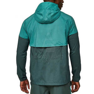 Ensemble court coupe-vent streetwear d'hiver pour homme - Conception légère et respirante avec capuche et taille élastique - Product Image 3