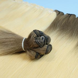 Extensiones de Cabello Remy Liso Sedoso, Cabello Humano Vietnamita Virgen Suave, Paquete de Cabello con Doble Trama a Máquina, 100g, Cabello de Calidad Vietnam - Product Image 3