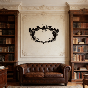 CIFbuy Decorazione Gotica da Appendere a Parete con Pipistrello, Ragnatela e Fantasma per Halloween, per Interni ed Esterni, per Feste e Soggiorno - Product Image 3