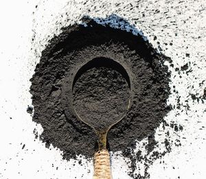 Food Grade Coconut Charcoal Powder Activated Carbon 99% Plastic Container Bulk Export Ready Packaging India - Product Image 5