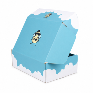 Luxury Custom Logo Ecommerce Pink Printed Craft Paper Boxes Corrugated Kraft Cosmetic Packaging Gift Boxes - Product Image 2