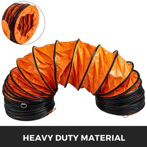 Tubo Flessibile in PVC da 25 Piedi per Ventilatore di Scarico da 10 Pollici per Sistemi HVAC e Abitazioni/Officine/Condotti d'Aria - Product Image 2