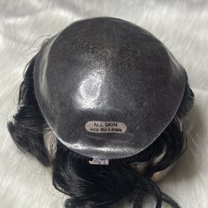 Toupee de Cabello Remy con Base de PU, 100% de Densidad - Product Image 4