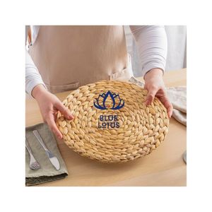 AVAILABLE 100% Natural Water Hyacinth <b>Placemats</b> | High Quality Eco Friendly Pure <b>Placemat</b> Set - Product Image 1