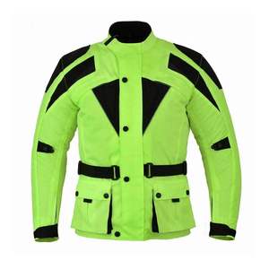 Men's Full Sleeve <b>Motorcycle</b> Racing <b>Jacket</b> Color Blocked Windproof All Seasons Adult Style - Product Image 1