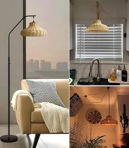 Pantalla de Lámpara Colgante de Bambú y Ratán para Uso Interior Ambiental, Venta al por Mayor, Fabricada por KingCraftViet - Product Image 3