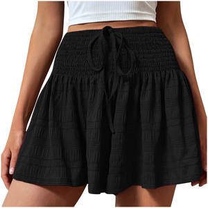 Shorts Deportivos de Verano para Mujer, Cintura Alta, Ajustados, de Secado Rápido, Colores Sólidos, Cómodos, Gran Venta - Product Image 1