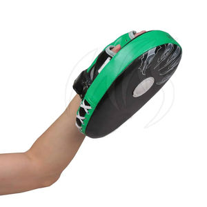 Pads d'entraînement en cuir véritable pour la boxe, le MMA, le Muay Thai, respirants, protection, fitness et musculation. - Product Image 6