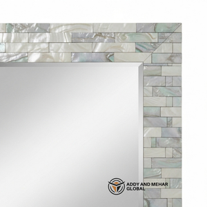 Premium MDF Inlay <b>Square</b> Art Deco 5mm Thick Wall <b>Mirror</b> Handcrafted Eco-Friendly Wedding Decorative Luxury Home Decor - Product Image 2