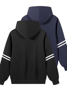 Sweat-shirt pour garçons à capuche, chaud, confortable, décontracté, polyvalent, sportif, pour la maison, les activités de plein air, nouveau style européen, en coton - Product Image 3