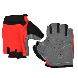 Gants de levage pour fauteuil roulant, légers et robustes, à demi-doigts, avec protection complète de la paume, poignées épaisses et rembourrées, antidérapants et respirants - Product Image 1