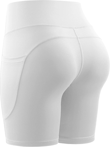 AMIB SPORTS Pantalones Cortos Deportivos de Cintura Alta para Mujer, para Correr, Gimnasio, Entrenamiento, Casuales, Atléticos, de Secado Rápido y Transpirables - Product Image 6