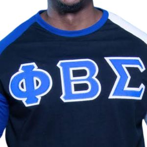 Camisa Negra Premium Phi Beta Sigma para Hombre, Ajuste Cómodo, Ropa de Fraternidad Griega de Alta Calidad, Uso Diario Informal - Product Image 2