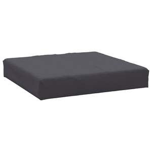 Coussin de palette en tissu Oxford anthracite 23.6 "x 23.6" x 2.4 "pour meubles de patio - Product Image 2