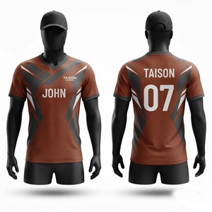 Premium 240g Polyester Breathable Anti-Bacterial Anti-UV Men's Short Sleeve <b>Table</b> <b>Tennis</b> Jersey Custom Team Name Brand - Product Image 1