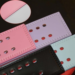 New Wholesale Strong Heavy Duty Non-Slip Grey Cowhide Leather Unisex Lever <b>Belt</b> Gym Weight Lifting Powerlifting Customizable - Product Image 6