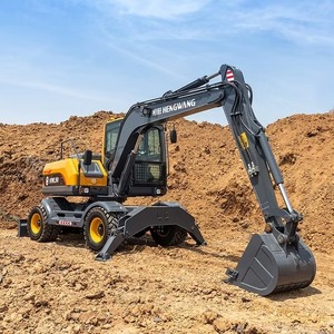 Excavadora de Ruedas China de Alto Rendimiento HW60eco HW60 HW60A para Construcción de Ingeniería - Product Image 2