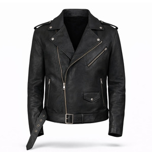 SAAR INDUSTRIES Mens Black Polyester Shell Coated Breathable Eco-Friendly Waterproof Windproof Front Motorcycle <b>Biker</b> <b>Jacket</b> - Product Image 1
