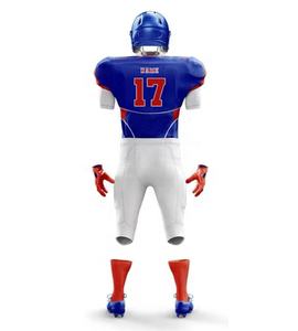 Uniformes de fútbol americano Equipos de clubes Diseño de logotipo gratuito Impresión de transferencia de calor personalizada Bordado Corto Absorbe la humedad UV - Product Image 5