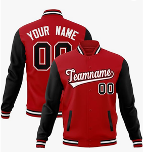 Vestes de baseball pour hommes de bonne qualité, coupe-vent, style varsity, manches longues, col montant, pour l'hiver - Product Image 2